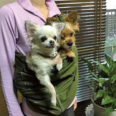 両手が自由になるので便利