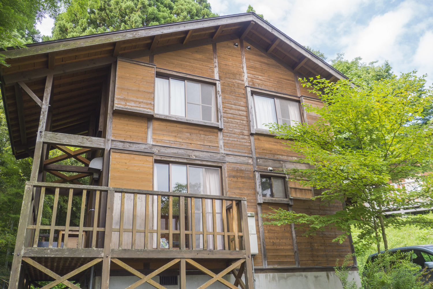 わんこ連れvol.2 満天の星が見れる、かなり自由なコテージはここしかない DAY1 〜兵庫県 吉滝キャンプ場編〜