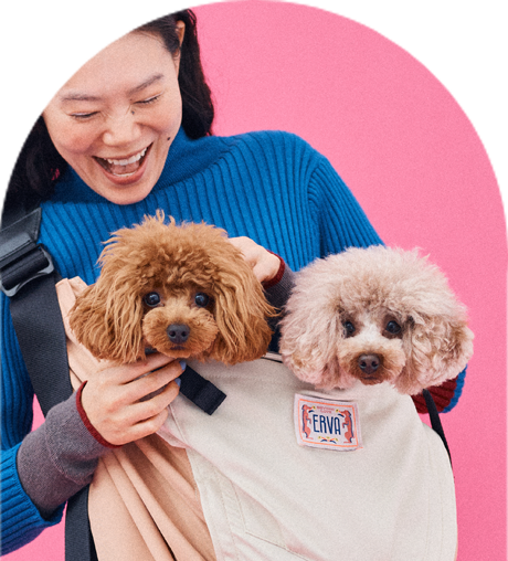 犬用抱っこ紐で2頭入れはできますか?