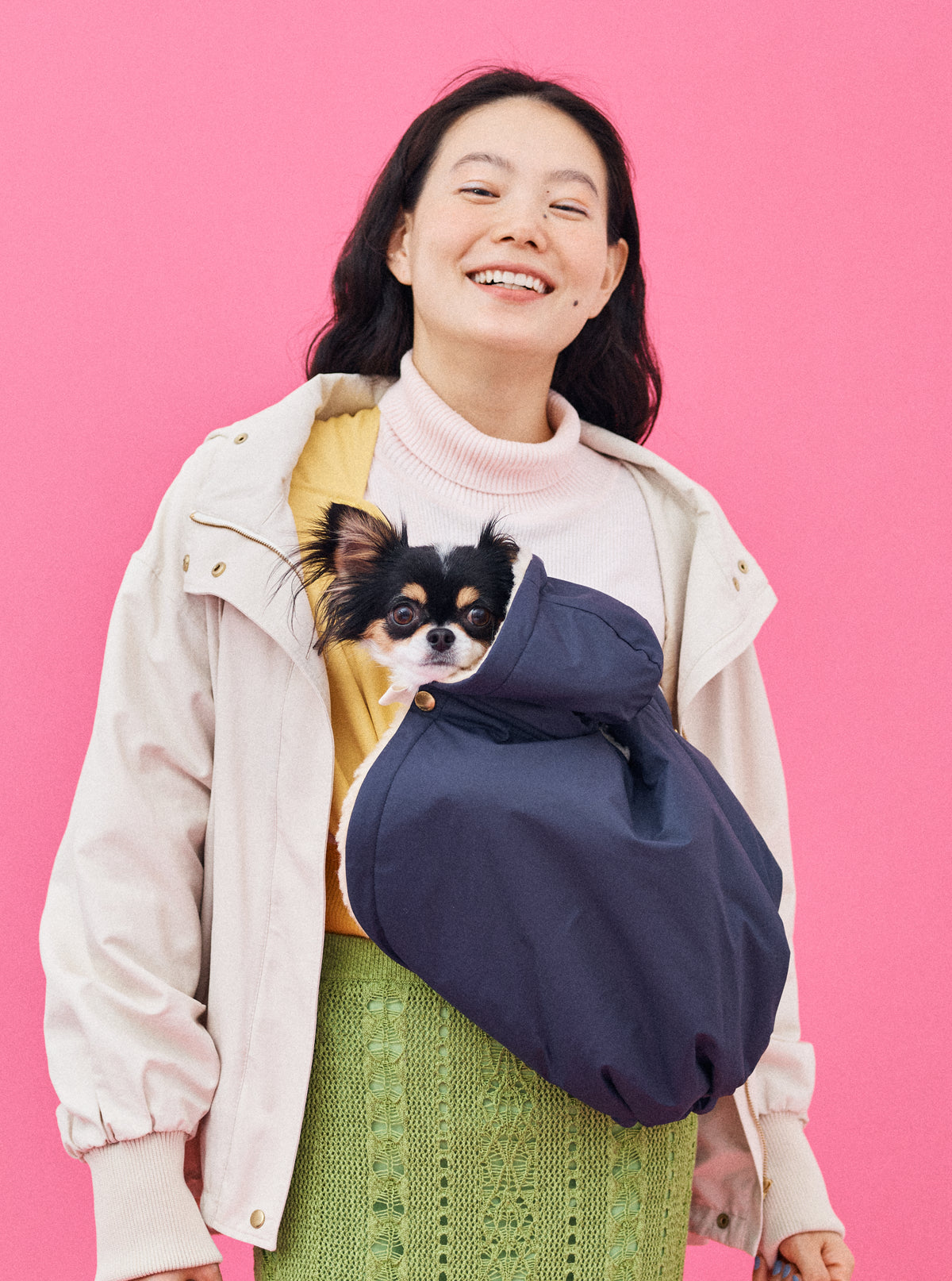 愛犬の防寒はボアブランケット │ ドッグスリング・犬の抱っこ紐専門