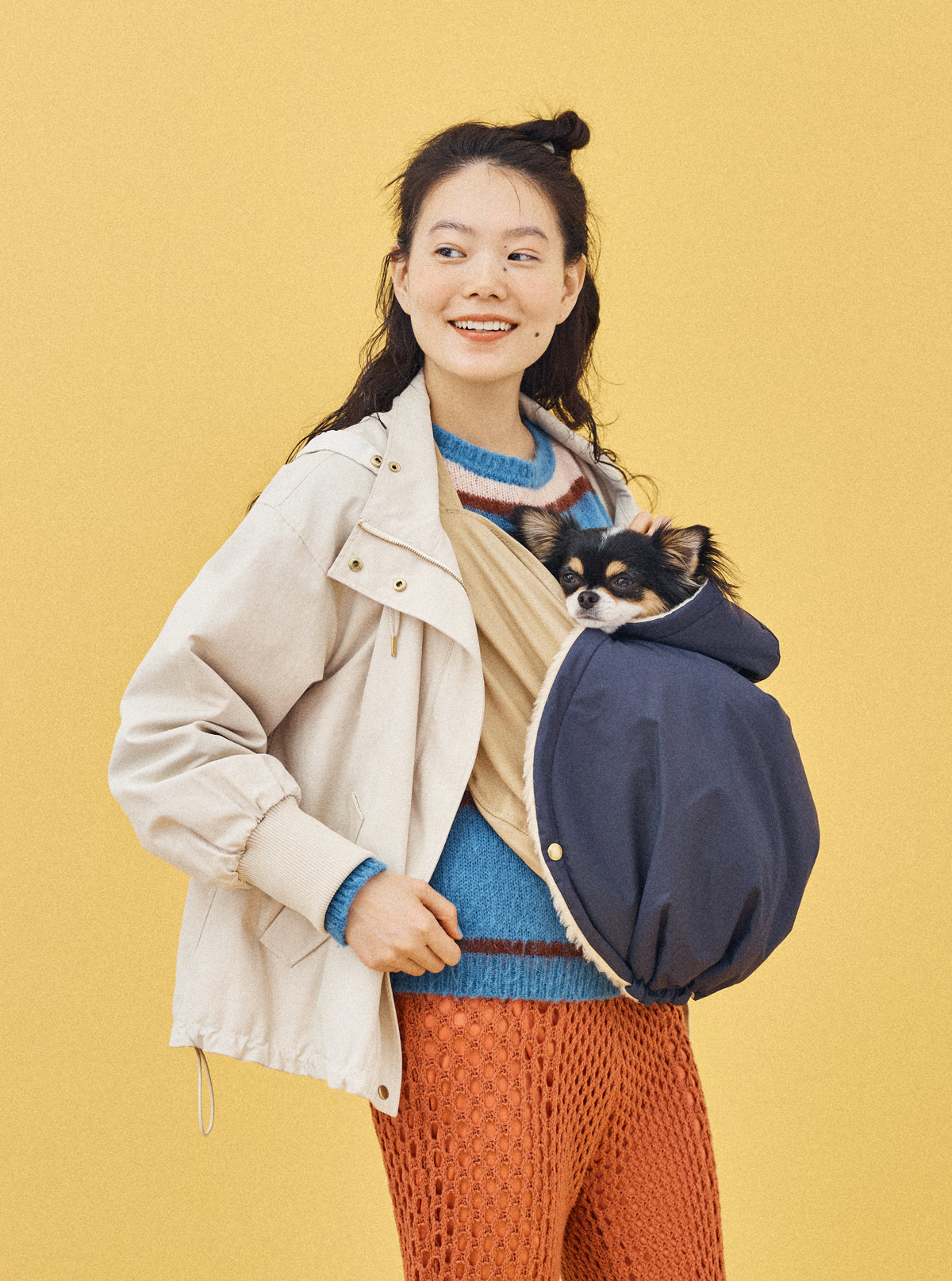 チワワ 2.5kg |ネイビー Sサイズ