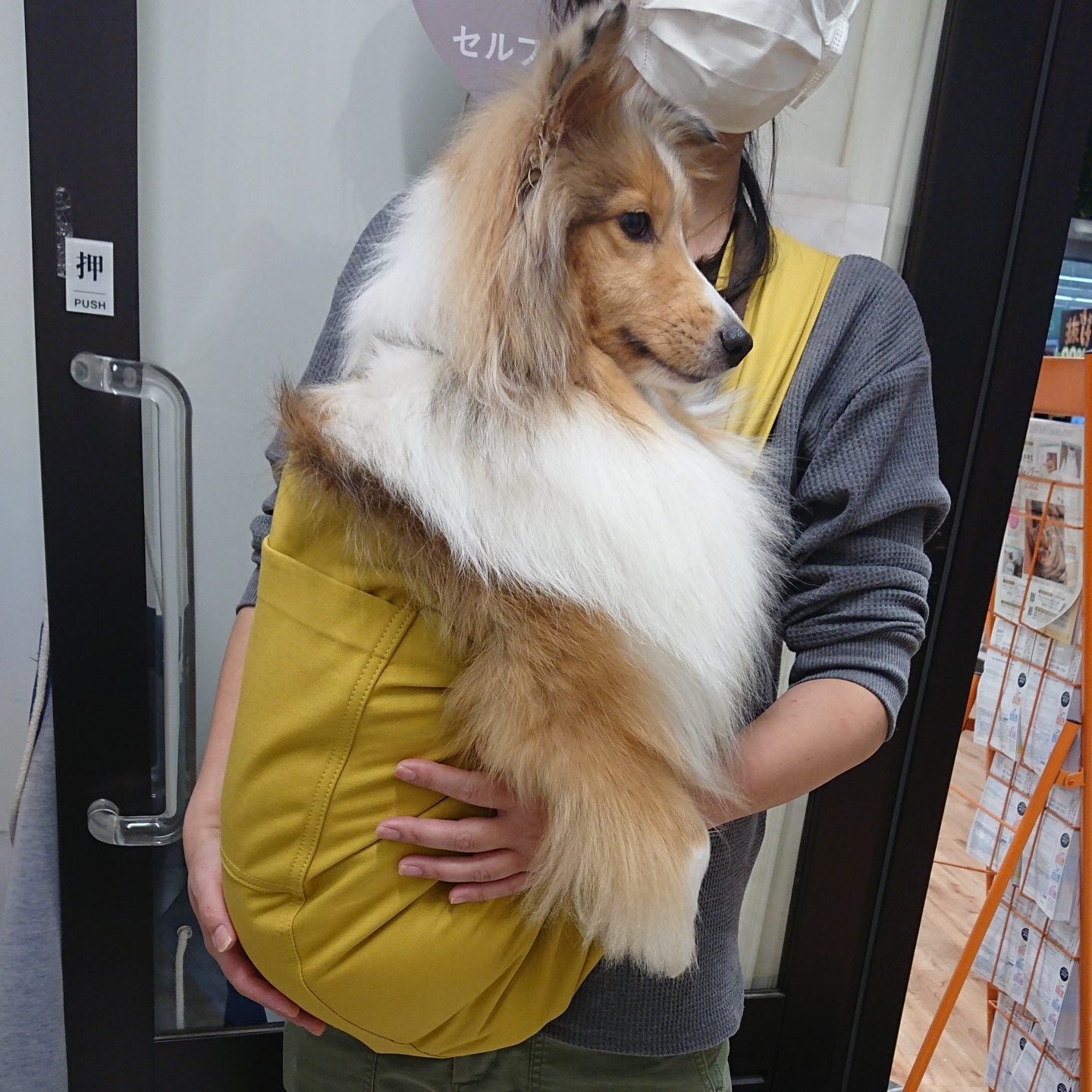 肩も腰も楽で手も使える