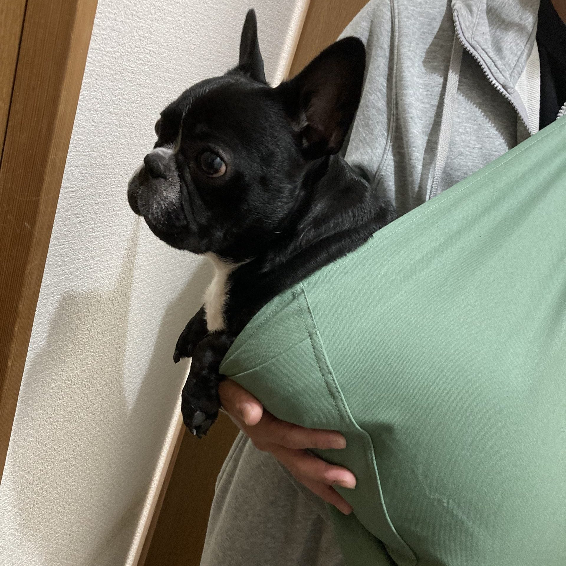 抱っこが楽になりました。