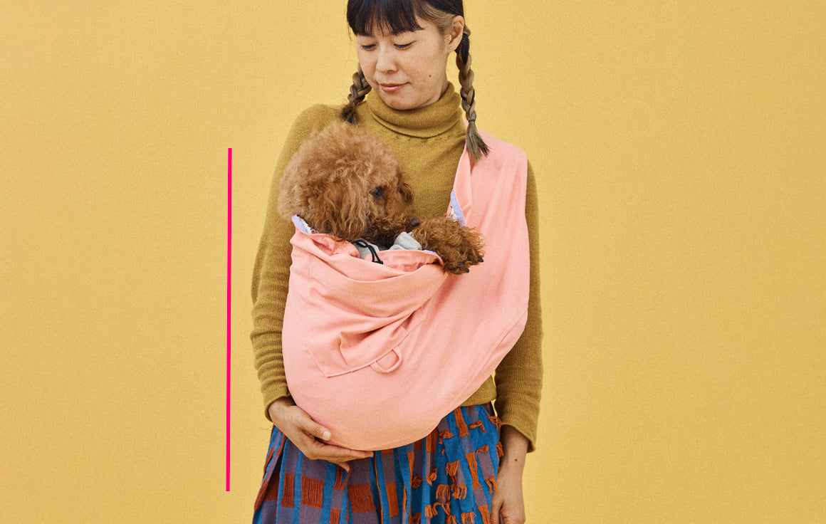 治療上必要な場合にのみ愛犬の縦抱き抱っこが可能です。