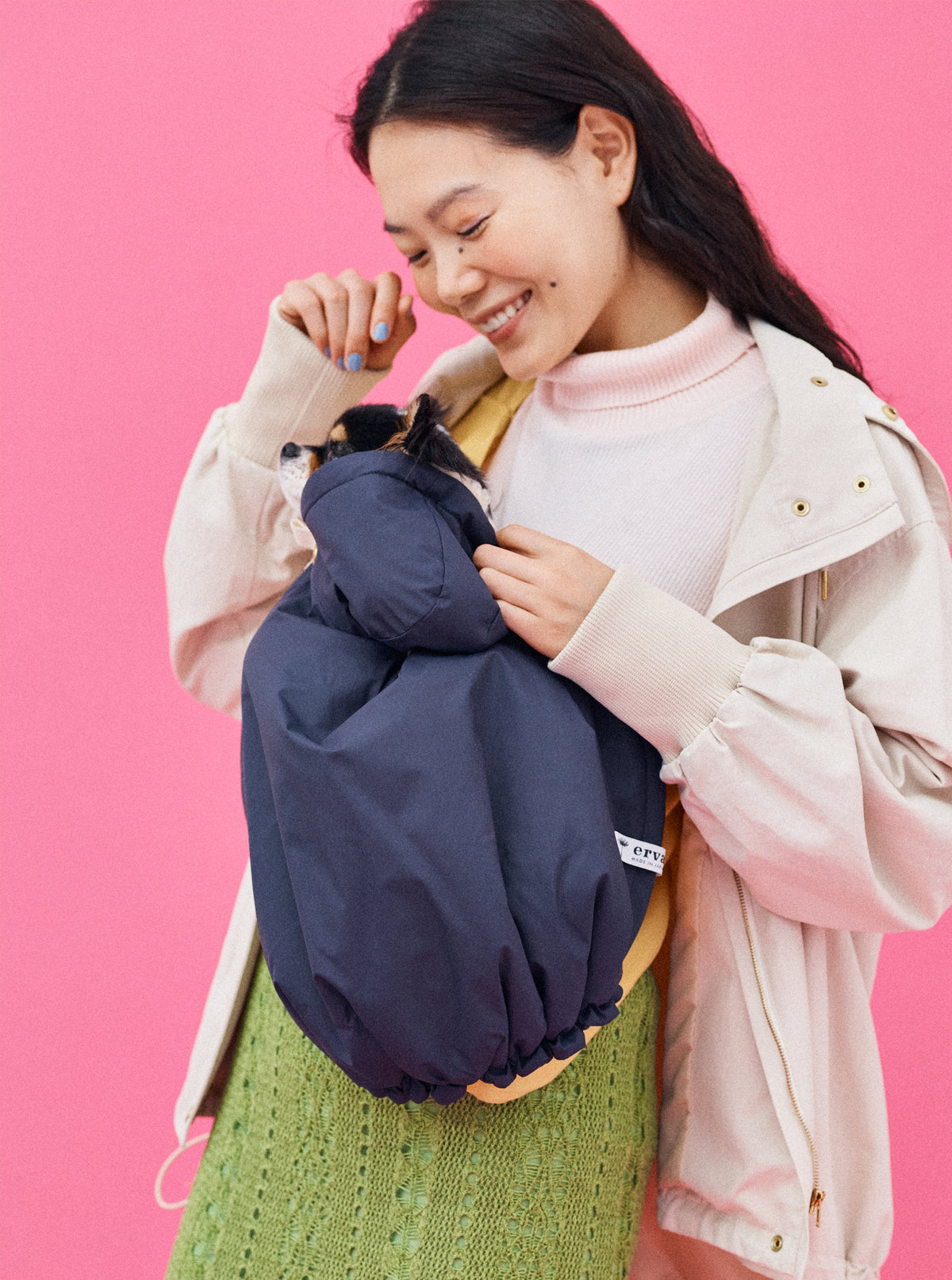 ﾁﾜﾜ 2.5kg |ネイビー Sサイズ 