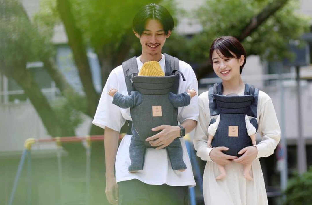 ERVAの代表は、人間用の抱っこ紐キューズベリーの元代表