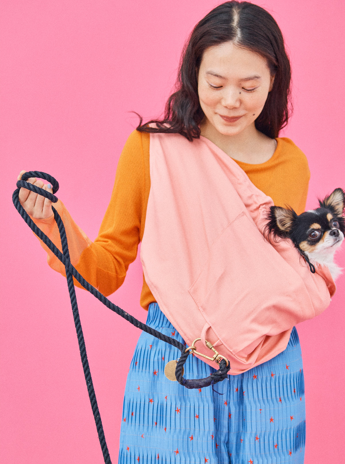 H:160cm | ﾁﾜﾜ 2.5kg 体長21cm 体高24cm