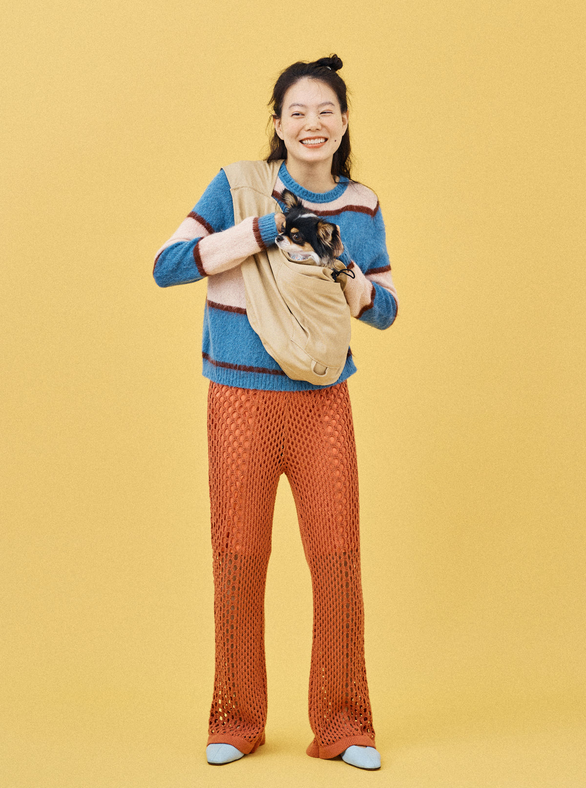 H:160cm ｜ ﾁﾜﾜ 2.5kg 体長21cm 体高24cm